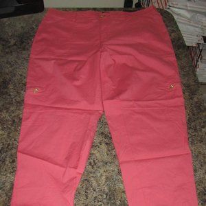 Women's Cargo Pants By Rafaella Size 16 NWT-$59.50